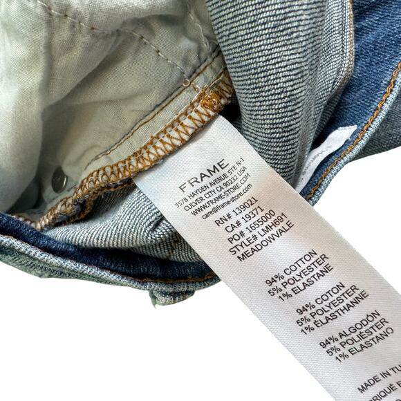 Frame Le Homme Slim Fit Jeans Meadowvale Mens Size 32 - Picture 8 of 8